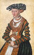 Lorens Pasch the Younger A Lady in a green velvet and orange dress and a pearl